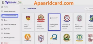 apaar id card form